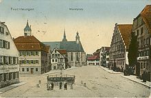 Der Marktplatz in Feuchtwangen wird auch als Festsaal Frankens bezeichnet.