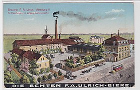 Brauerei F.A. Ulrich in Leipzig-Großzschocher