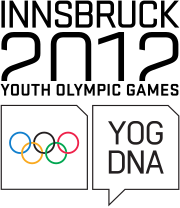 Logo van de I. Olympische Winterspelen voor de winter