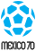 Logo of the Football World Cup 1970