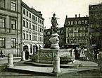 Hotel Wartburg mit dem Mägdebrunnen