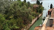 Vorderer Teil des „Giardino Eden“ in Venedig