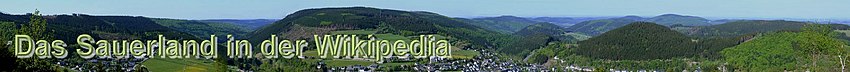 Das Sauerland in der Wikipedia