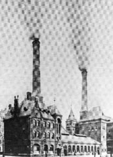 Elektrizitätswerk Sandthorquai 1888