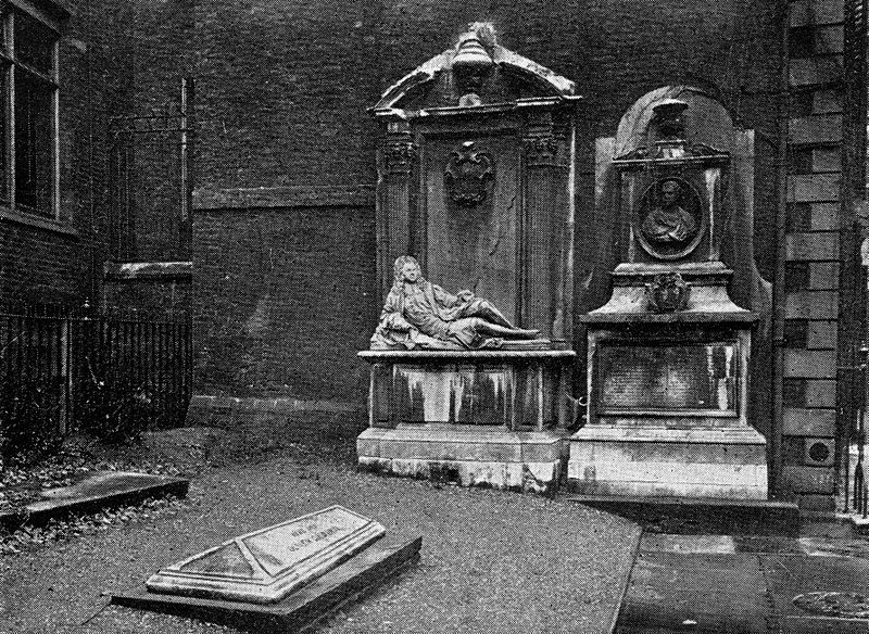 Datei:Oliver Goldsmiths Grave The Temple.jpg