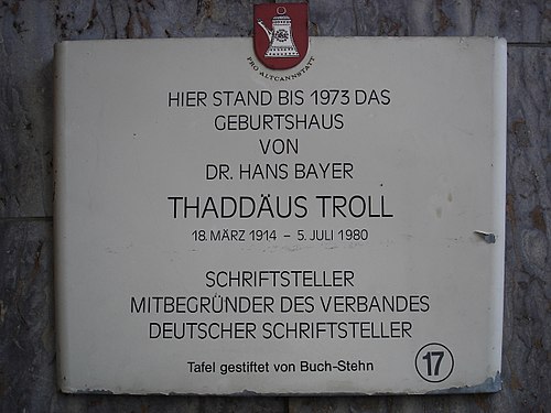 Thaddäus-Troll-Straße Aspach