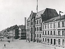 Rathaus um 1900