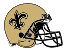 Helm der New Orleans Saints