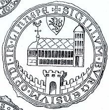 Stadtsiegel von Lennep 1451[12]