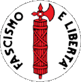 Symbol der Movimento Fascismo e Libertà