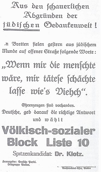 Datei:Völkisch-sozialer Block Flugblatt Bretten 1924.jpg
