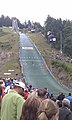 Hochfirstschanze beim Sommerskispringen 2010