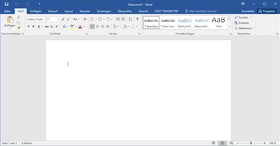 Microsoft Word 2013 unter Windows 8