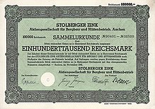 Die Stolberger Zink AG 220px-Stolberger_Zink_AG_1942_100000_RM
