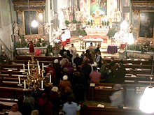 Heilige Messe in der Pfarrkirche St. Johannis (2007)