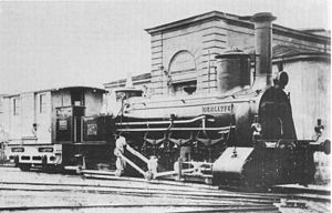 StEG I 502 GERLISTE coupled with a tender baggage car