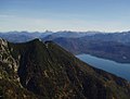 Blick auf Martinskopf und Fahrenbergkopf