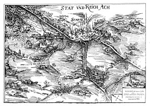 Wurm im Aachener Becken um 1569