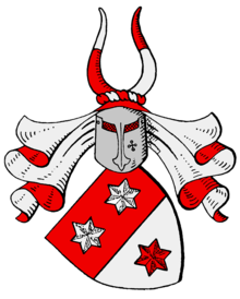 Family coat of arms of those of Erbach
