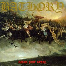 Das Cover von Bathorys Album Blood Fire Death, mit dem die Band sich der nordischen Mythologie zuwandte.