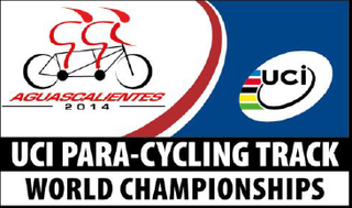 Logo der UCI-Paracycling-Bahnweltmeisterschaften 2014