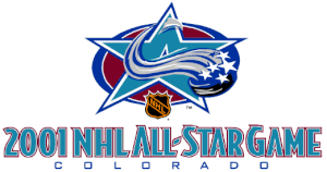 Das offizielle Logo des NHL All-Star Games 2001 in Denver