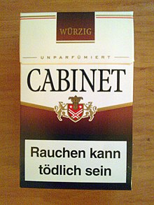 Cabinet (Zigarettenmarke) – Wikipedia