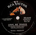 Elvis Presley – Love Me Tender (1956)