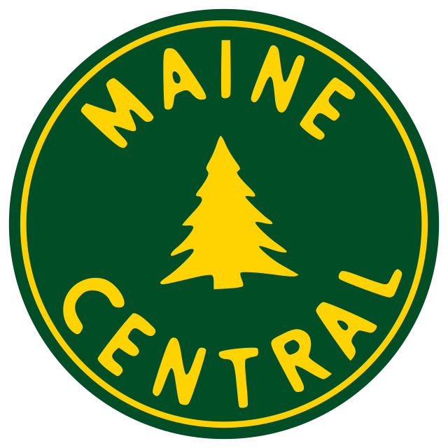 Me center. Maine Central. Railroad logo. Winerr логотип.