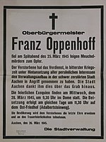 Vorschaubild für Franz Oppenhoff