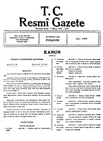 Vorschaubild für Türkische Verfassung von 1961