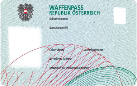 Waffenpass antrag