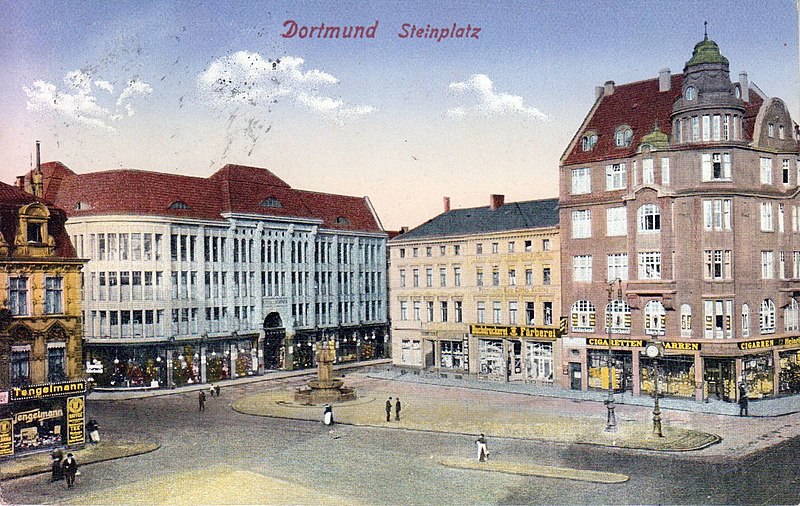 Datei:Ansichtskarte alter Steinplatz, Dortmund.jpg