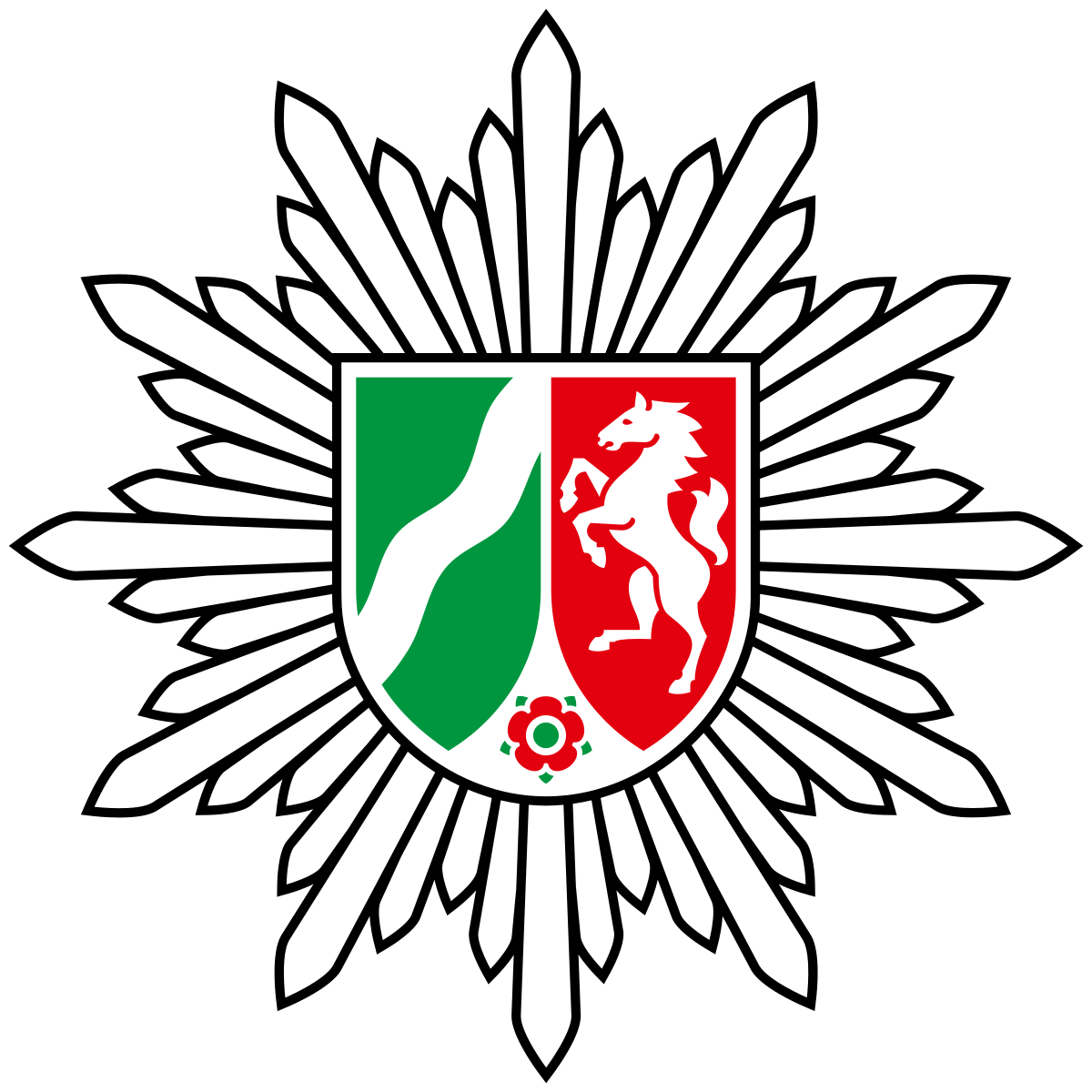 Polizeistern NRW.svg