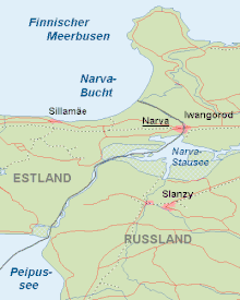 Narva und Umgebung