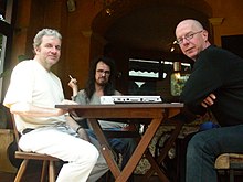 Oscar van Dillen (rechts) mit Martin Greve und Rainer Lewalter