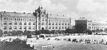 Der Welfenplatz um 1900