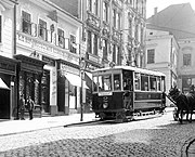 Triebwagen 9 der Teschener Straßenbahn