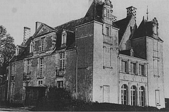 Schloss Valmer vor (um 1900) …