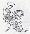 4A: Weibliche Gestalt nach rechts auf einem Klismos sitzend. Beine und Arme können verschiedene Haltungen haben. Zehnmal zeigt der Schuwalow-Maler Frauen in Chiton und Mantel. In einer abgewandelten Form sitzt die Frau auf einem Diphros.
