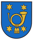 Coat of arms of Kurtatsch on the Wine Route