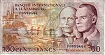 100 Luxemburger Franken