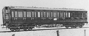 Compartment car type CC according to sheet 043