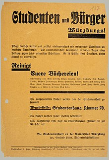 Bucherverbrennung 1933 In Deutschland Wikipedia