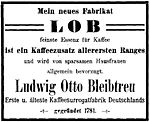 Zichorienfabrik Ludwig Otto Bleibtreu