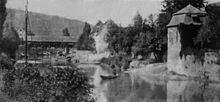 Blick auf die alte Tauberbrücke