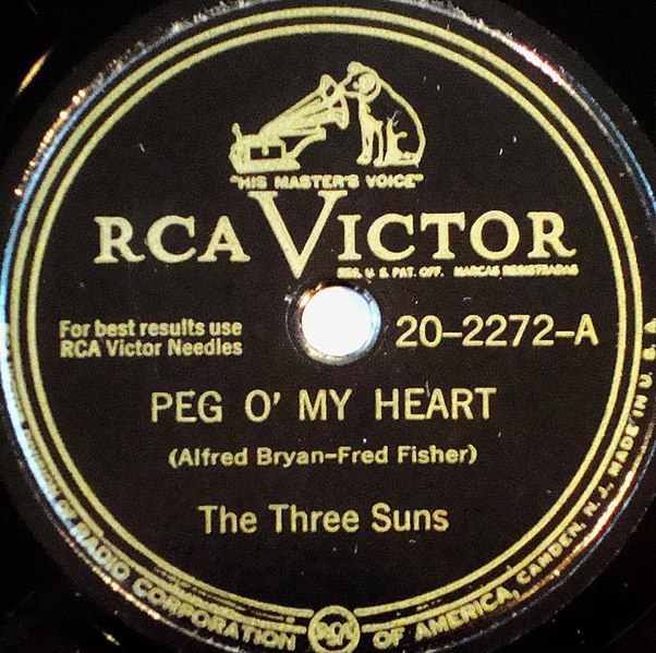 Datei:Three Suns - Peg o' my Heart.jpg