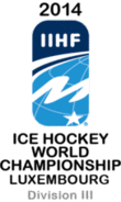 Logo för världsmästerskapet i division III