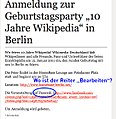 Wikipedia wird Read-Only?