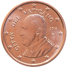 5 Cent Vatikanstadt 4. Serie